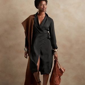 Banana Republic Blazer Wrap Dress